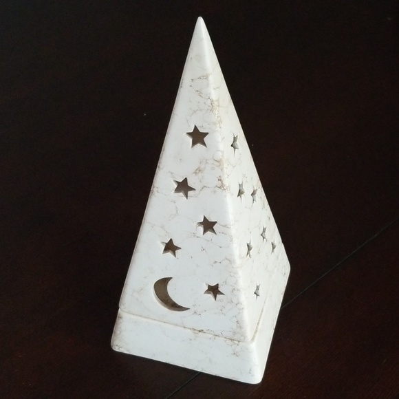 PartyLite Other - Vintage Galaxy moon and star candle holder